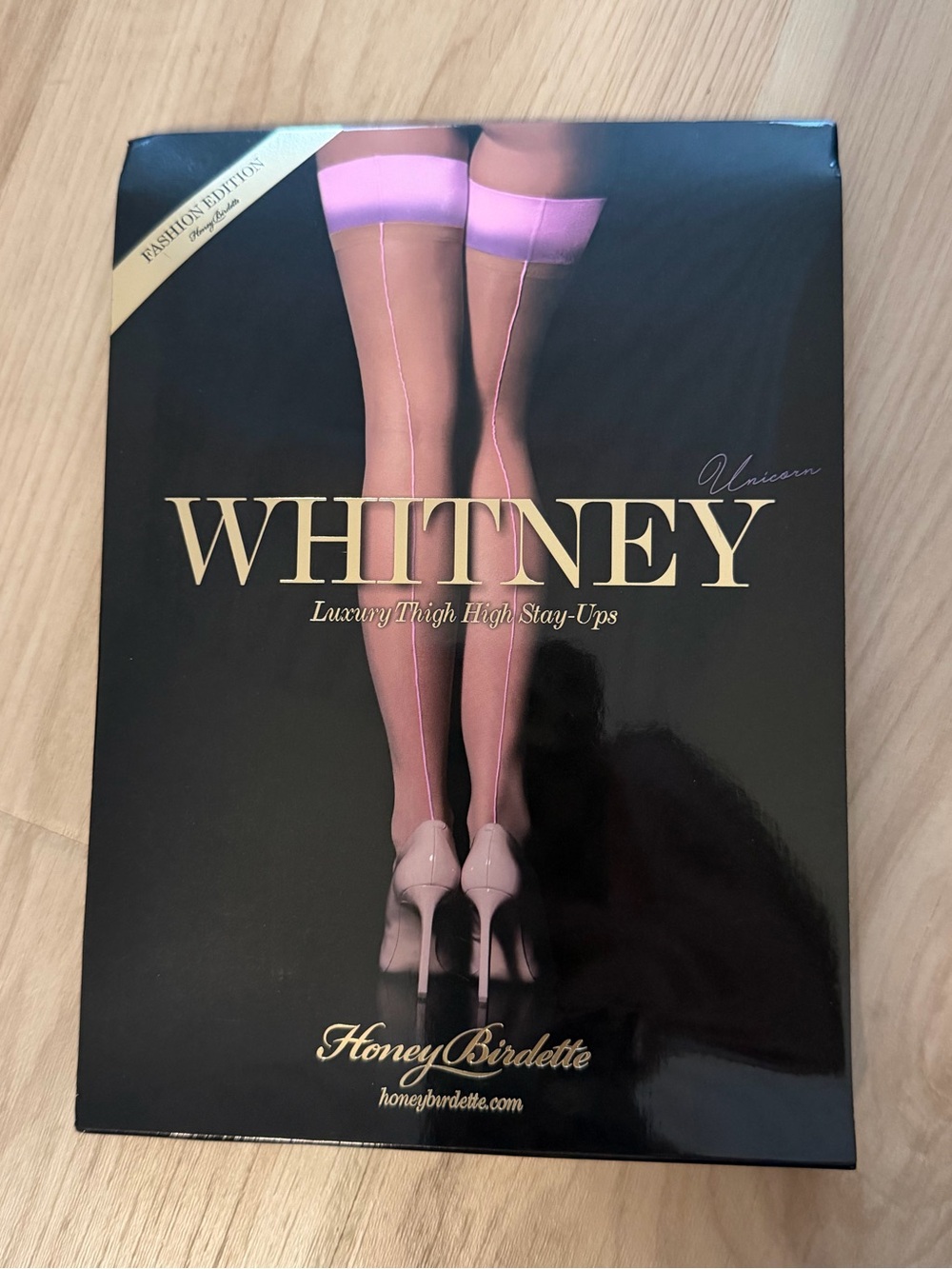 HONEY BIRDETTE Unicorn Stay-Up Stockings - Pink/Purple in S 🦄